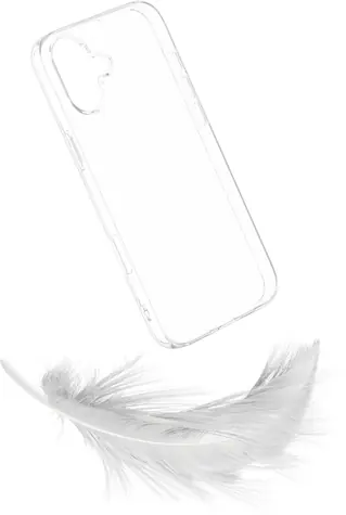 eSTUFF INFINITE VIENNA průhledná / Ochranný kryt / Apple iPhone 16 / 100% recyklovaný TPU