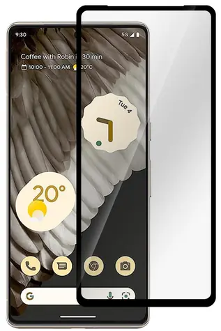 eSTUFF Titan Shield pro Google Pixel 9a / Ochranné sklo / 9H / 0,3 mm / Temperované sklo