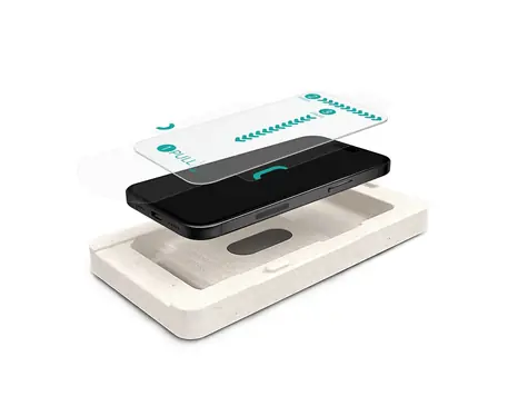 eSTUFF INFINITE EcoFlex Apple iPhone 17 Pro / Ochranná fólie / Recyklovaný plast / 9H / Průhledná