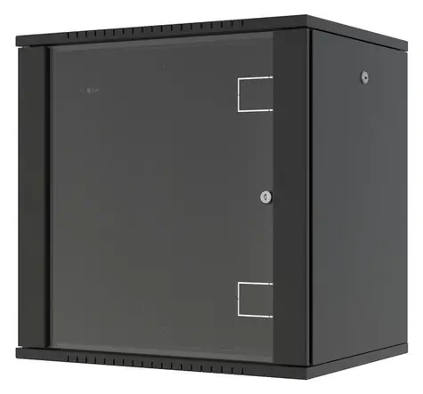 Lanview 12U 600x450 černá / Nástěnný rozvaděč / 19