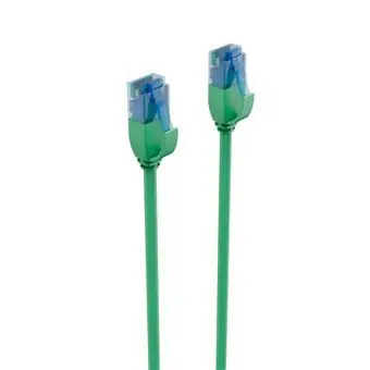 Shiverpeaks Cat6 U/UTP slim 0,5m zelená / Patch kabel / RJ-45 / 250 MHz / 1000 Mbit/s