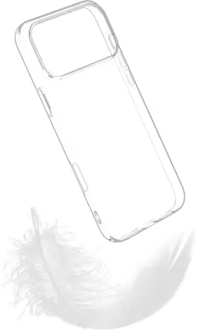 eSTUFF INFINITE VIENNA iPhone 17 Pro Max průhledná / Pouzdro / Recyklovaný TPU