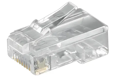 Lanview RJ45 konektor pro plochý kabel / Konektor / 8 pin
