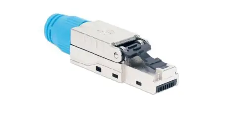 Lanview RJ45 konektor Cat8.1 / Konektor pro montáž na kabel / Stíněný / Kovové pouzdro