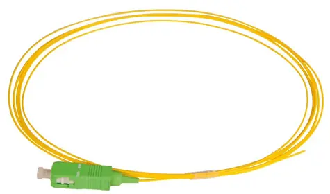 Lanview Optický pigtail SC/APC žlutý / Optický pigtail / Singlemode OS2 9/125 / 2 m / PVC