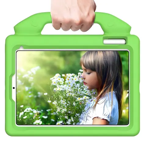 eSTUFF HANDY Kids Case zelená / Pouzdro pro Apple iPad Mini 7/6 / EVA/PC / odolné vůči nárazu