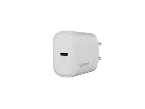 Canyon OnCharge 250 bílá / Nabíječka / USB-C / PD 25W