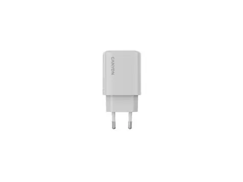 CANYON OnCharge 200 bílá / Nabíjecí adaptér / 1x USB-C / 1x USB-A / PD 20W