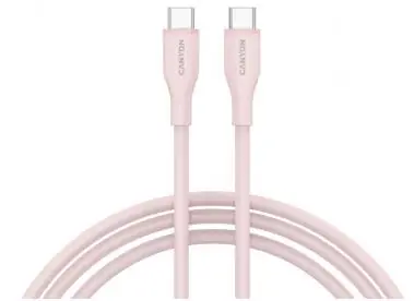 Canyon CC60SC10 růžová / Nabíjecí kabel / USB-C – USB-C / 60W PD / 480 Mbps / 1 m