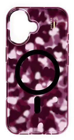 iDeal Fashion Clear Case iPhone 16 Cherry Crush / Kryt / MagSafe