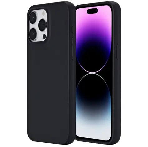 eSTUFF INFINITE VIENNA iPhone 15 Pro Max černá / Pouzdro / TPU / Recyklovaný materiál (GRS)