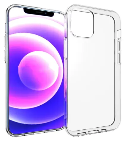 eSTUFF LONDON transparentní / Kryt / Apple iPhone 13 mini / TPU