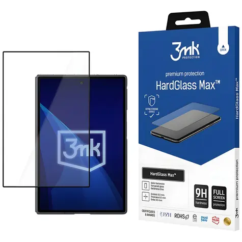 3mk HardGlass Max černá / Tvrzené sklo / Samsung Galaxy Z Fold 8 (přední displej) / 9H / 0,3 mm
