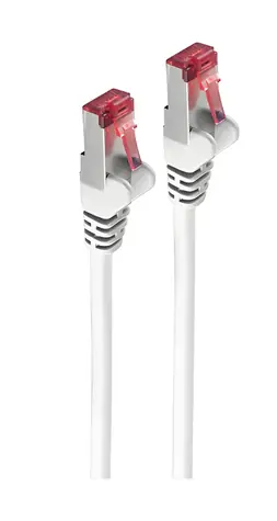 Shiverpeaks CAT6a S/FTP bílá / Patch kabel / RJ-45 / 0,15 m