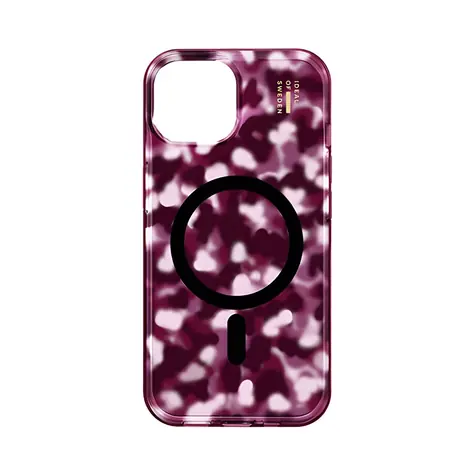 iDeal Fashion Clear Case MagSafe iPhone 13/14/15/16e/17e Cherry Crush / Kryt / Průhledný