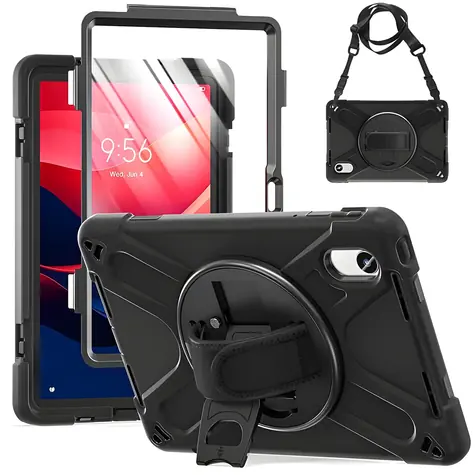eSTUFF CHICAGO pro Lenovo Tab M10 10.1 2025 (TB-311FU/TB-311XU) černá / Pouzdro na tablet / Odolné / Ochrana displeje