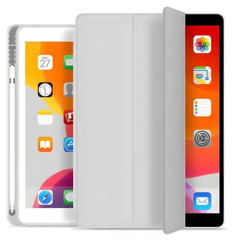 eSTUFF SEATTLE šedá / Pouzdro na tablet / Apple iPad 9.7