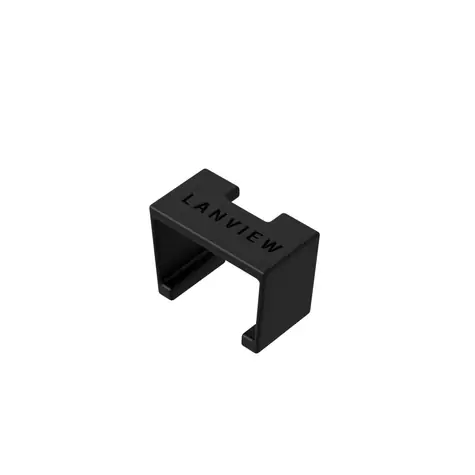 Lanview SmartClicks černá / Značkovač kabelů / 20 ks / plast / pro CAT6a kabely