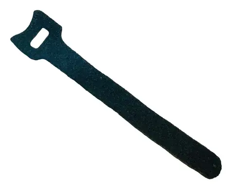 Lanview stahovací páska suchý zip černá / Stahovací páska / 12 x 150 mm / 100 ks