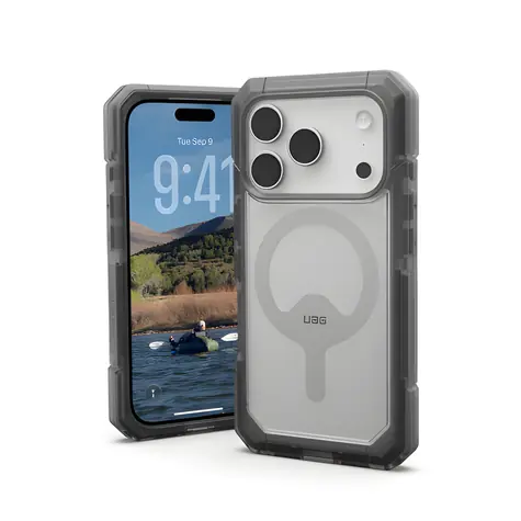 UAG Trooper clear/ash / Zadní kryt / MagSafe / pro Apple iPhone 17 Pro