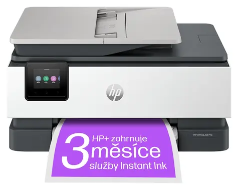 HP OfficeJet Pro 8132e / Inkoustová multifunkce / 4800x1200 DPI / A4 / Tisk, sken, kopírování, fax / USB / Wi-Fi