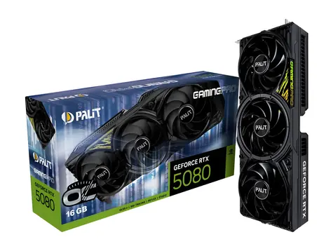 GeForce RTX 5080 GAMING PRO OC V1 / Grafická karta / NVIDIA / 16GB GDDR7 / 256-bit / 3x DP + HDMI
