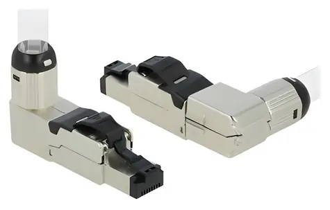 Delock Síťová přípojka RJ-45 / Konektor / Cat.6a / FTP