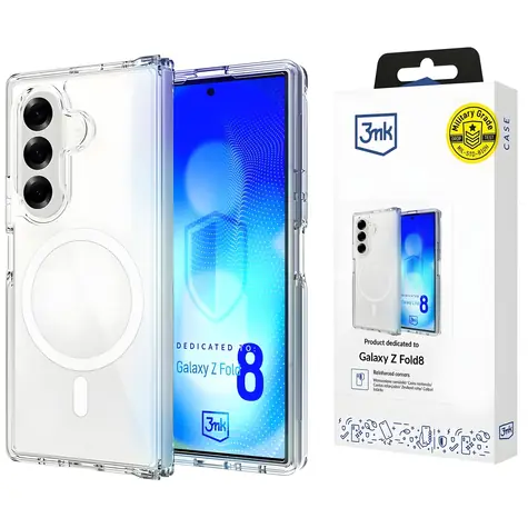 3mk Armor MagCase čirá / Zadní kryt / Samsung Galaxy Z Fold8 / magnetický