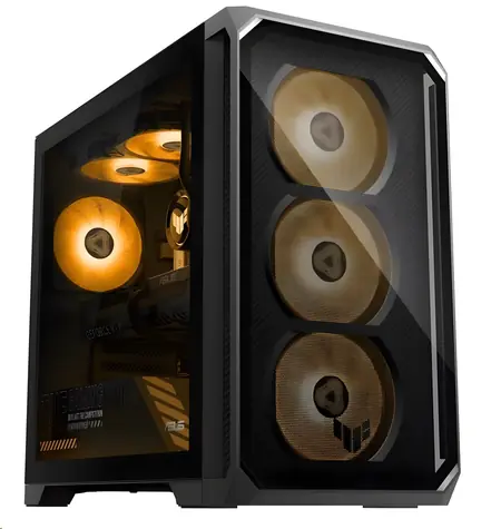 ASUS TUF Gaming T700 šedá / Herní počítač / AMD Ryzen 7 8700F / 16GB / 1TB SSD / RTX 5060 Ti 8GB / W11H