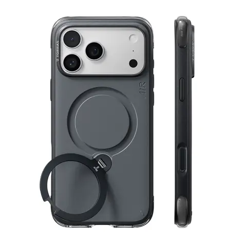 Torras Q3 Air Essential černá / Ochranný kryt / Apple iPhone 18 Pro Max / MagSafe / stojánek 15-90°