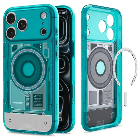 Spigen C-One Ultra Hybrid MagSafe Bondi Blue / Ochranný kryt / Apple iPhone 17 Pro / MagSafe