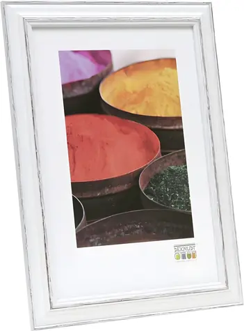 Deknudt S221H3 bílo-hnědá / Rámeček / Dřevěný / DIN A4 21x29,7 cm