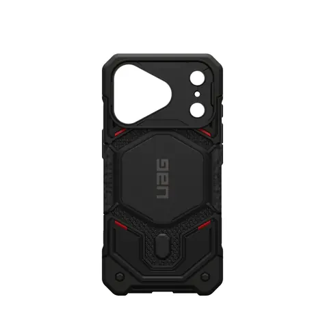 UAG Monarch Pro Kevlar černá / Ochranný kryt / MagSafe / Apple iPhone 17 Pro/18 Pro