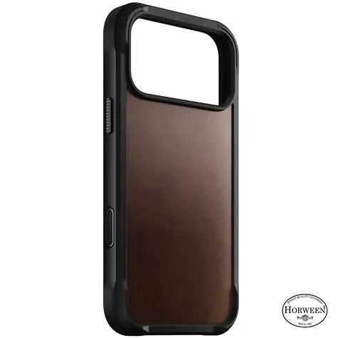 Nomad Rugged Leather Case rustic brown (Horween) / Pouzdro / Apple iPhone 17/18 Pro Max