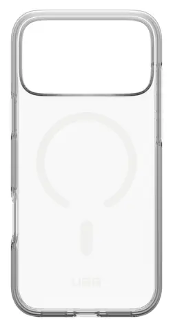 UAG Scout Clear ledově bílá / Ochranný kryt / Apple iPhone 17 Pro Max / MagSafe / průhledný