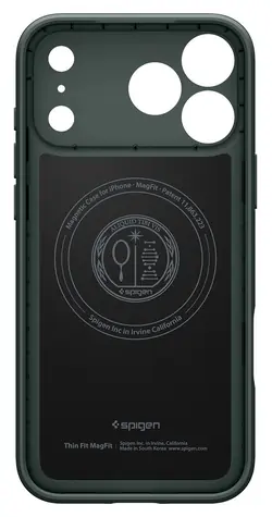 Spigen Thin Fit MagSafe iPhone 17/18 Pro Max abyss green / Ochranný kryt / MagSafe / polykarbonát
