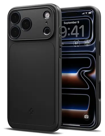 Spigen Thin Fit MagSafe černá / Ochranný kryt / Apple iPhone 18 Pro, iPhone 17 Pro / MagSafe / polykarbonát