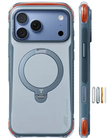Torras Ostand Q3 Air Pro Polar Slate Blue / Kryt / Apple iPhone 18 Pro Max / otočný stojánek / magnetické uchycení