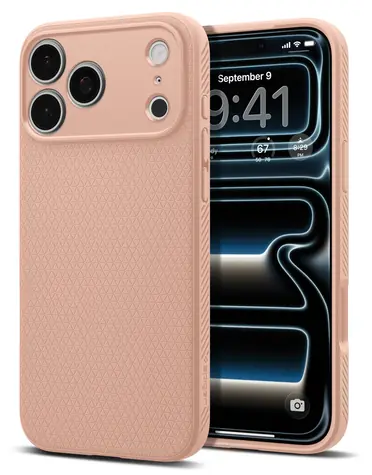 Spigen Liquid Air Rose Titanium / Kryt / Apple iPhone 18 Pro Max/17 Pro Max / TPU / Air Cushion
