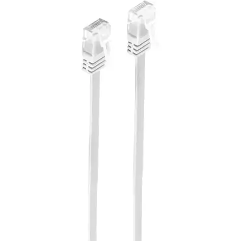 Shiverpeaks Patch kabel plochý bílá / Patch kabel / Cat6 U/UTP / 0,25 m / RJ-45