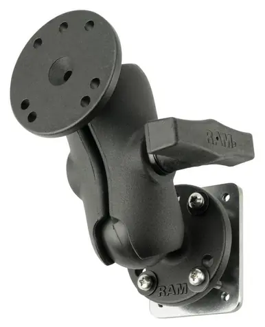 RAM Mounts Držák do přístrojové desky C Size Short / Držák / Montážní deska AMPS / Hliník, ocel
