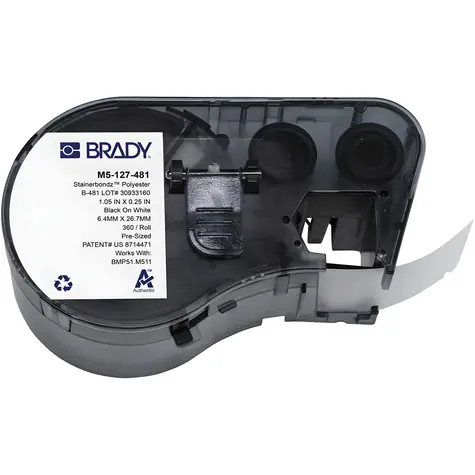 Brady Etikety pro M510/BMP51/BMP53/M511 (M5-127-481) / Etikety / Samolepicí