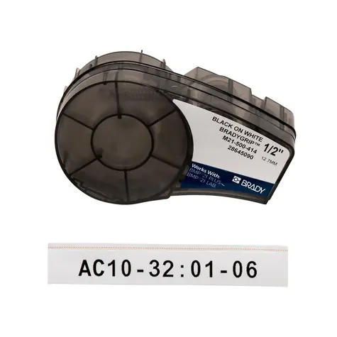 Brady BradyGrip Print-on Hook Material / Štítky do tiskárny / Pro BMP21-Plus a VELCRO ONE-WRAP / 12,7 mm x 3,048 m