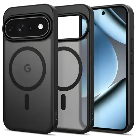 Tech-Protect MagMat matná černá / Ochranný kryt / MagSafe / Google Pixel 9 Pro XL/10 Pro XL/11 Pro XL