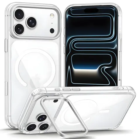 Tech-Protect MagStand MagSafe čirá / Kryt / Apple iPhone 17 Pro, 18 Pro / MagSafe