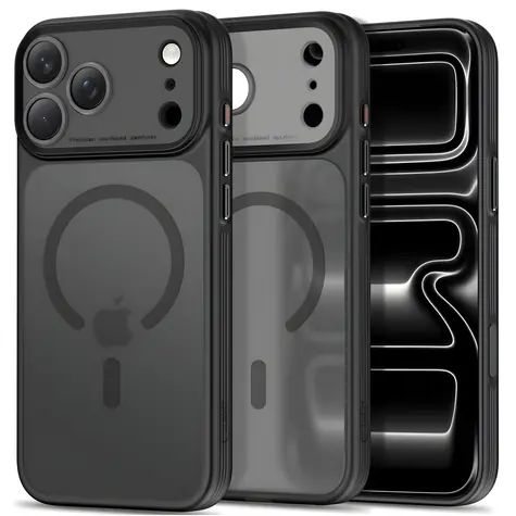 Tech-Protect MagPrime MagSafe matná černá / Kryt / Apple iPhone 17 Pro, 18 Pro / MagSafe