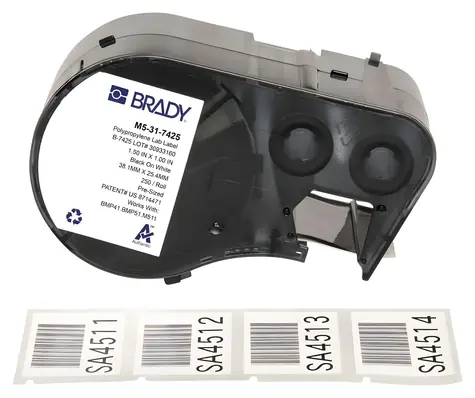 Brady Etikety pro M510/BMP51/BMP53/M511 (M5-31-7425) / Etikety / Samolepicí