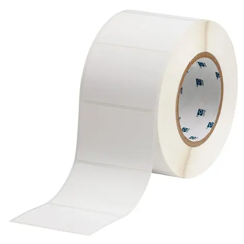 Brady Odnímatelné polypropylenové štítky / Štítky do tiskárny / 76x51 mm / bílé / 1000 ks / termotransfer