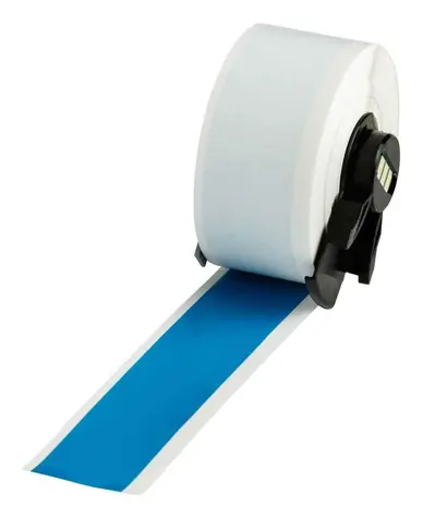 Brady Vinylové štítky univerzální modré 25,4mm / Štítky do tiskárny / Kontinuální / Pro BMP61, BMP71, M610, M611, M710
