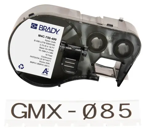 Brady Samolepicí etikety pro M410, BMP41, M510, BMP51, BMP53, M511 / Etikety / Samolepicí